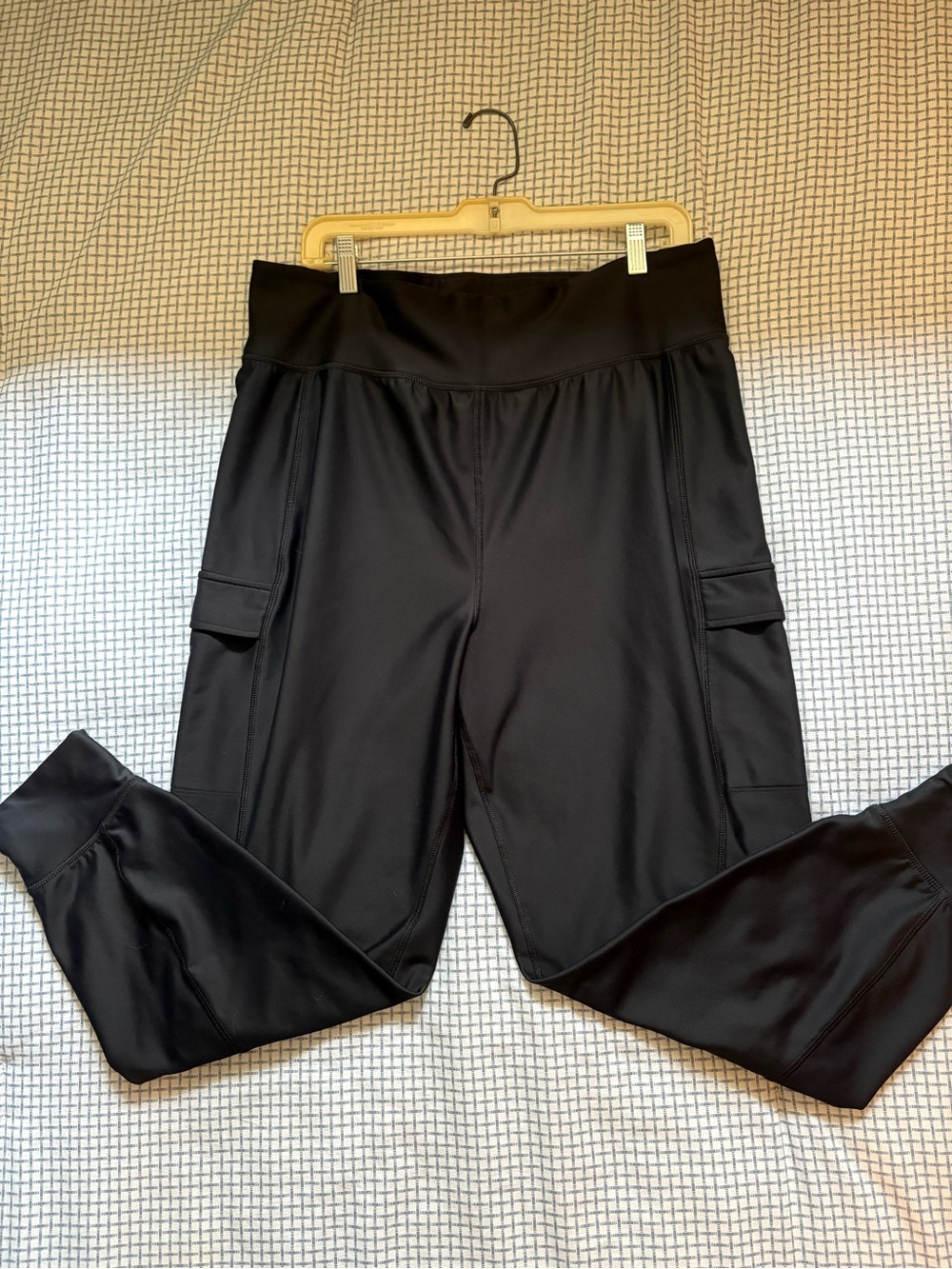 OLD NAVY Extra High Rise Active Black Powersoft Leggings XL